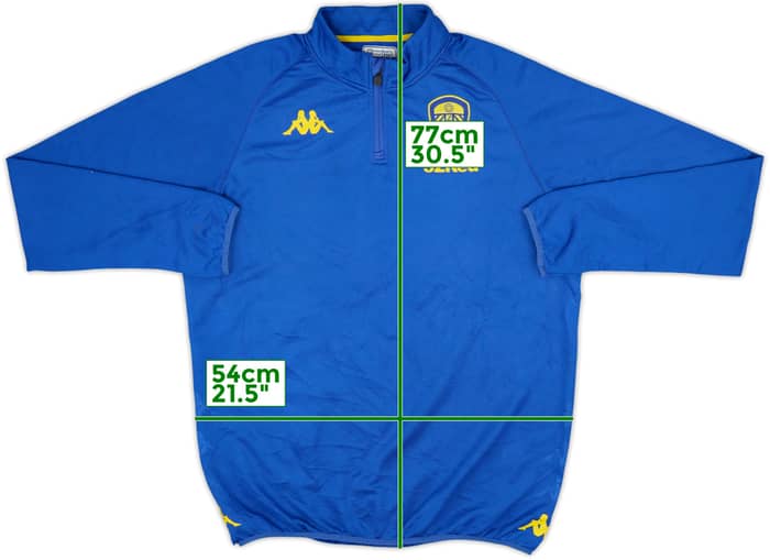 2019-20 Leeds United Kappa 1/4 Zip Drill Top - 6/10 - (XXL)