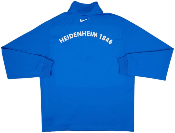 2007-08 Heidenheim Player Issue Nike 1/4 Zip Drill Top - 6/10 - (L)