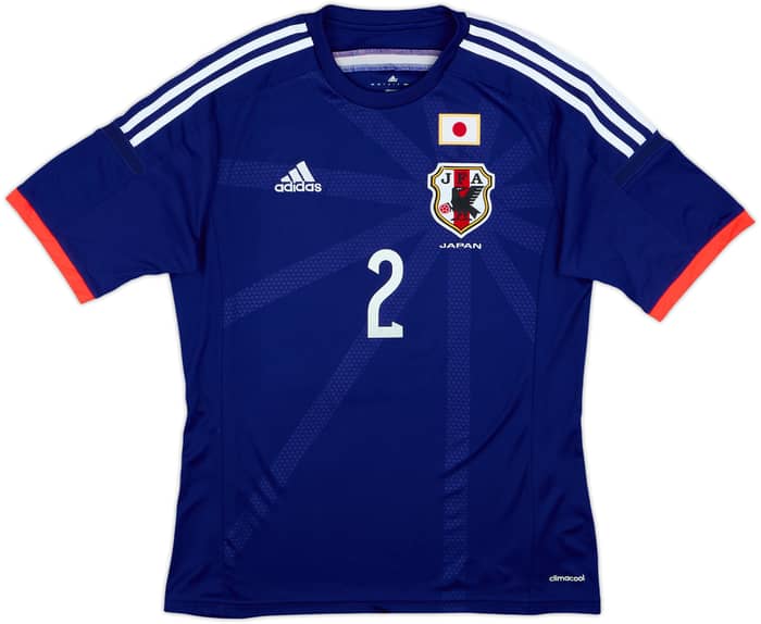 2013-15 Japan Home Shirt Uchida #2 - 8/10 - (L)