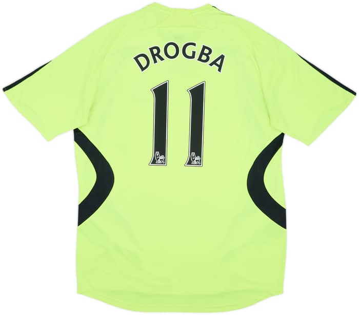 2007-08 Chelsea Away Shirt Drogba #11 - 7/10 - (L)