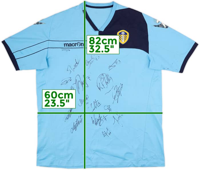 2013-14 Leeds Macron Signed Training Shirt - 4/10 - (XL)