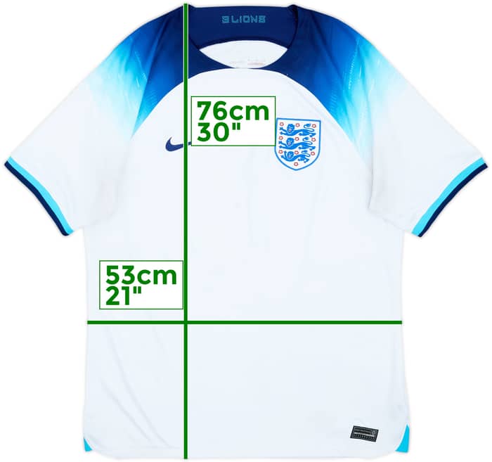 2022-23 England Home Shirt - 5/10 - (L)