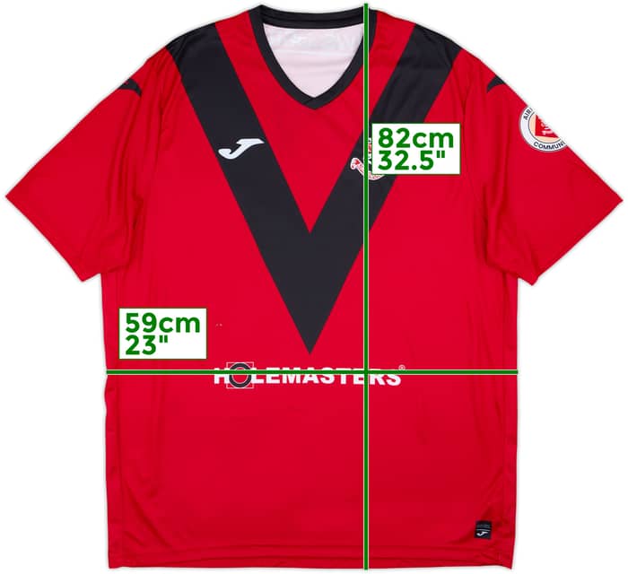 2019-20 Airdrieonians Away Shirt - 8/10 - (3XL)