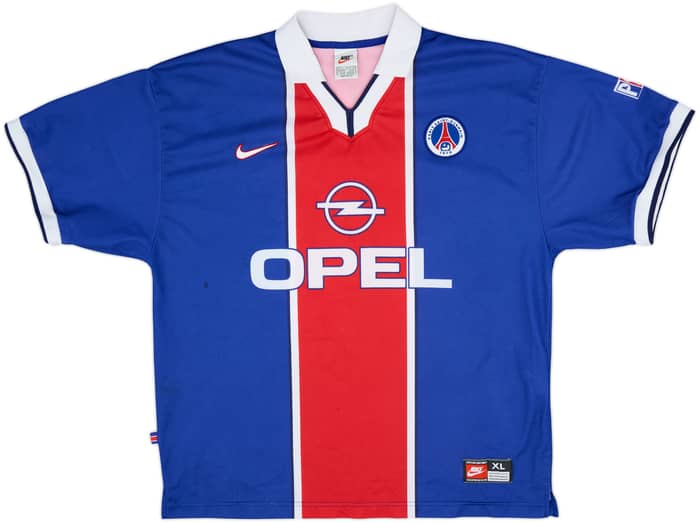 1997-98 Paris Saint-Germain Home Shirt Rai #97 - 7/10 - (XL)