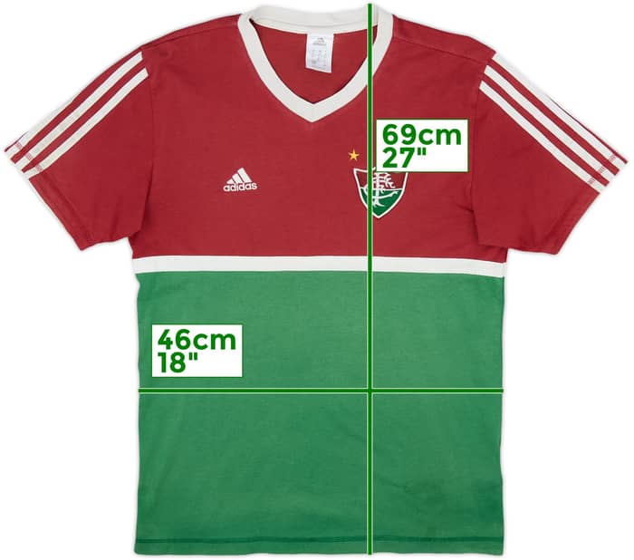 2012-13 Fluminense adidas Cotton Tee - 4/10 - (S)