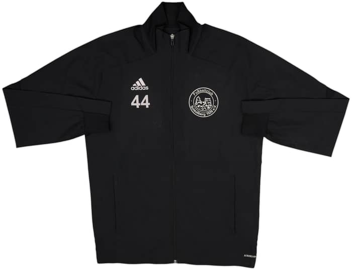 2019-20 FC Schlossberg Player Issue adidas Track Jacket #44 - 5/10 - (M)