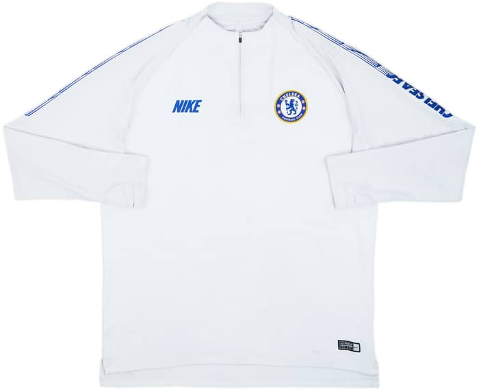 2019-20 Chelsea Nike 1/4 Zip Training Top - 4/10 - (XL)