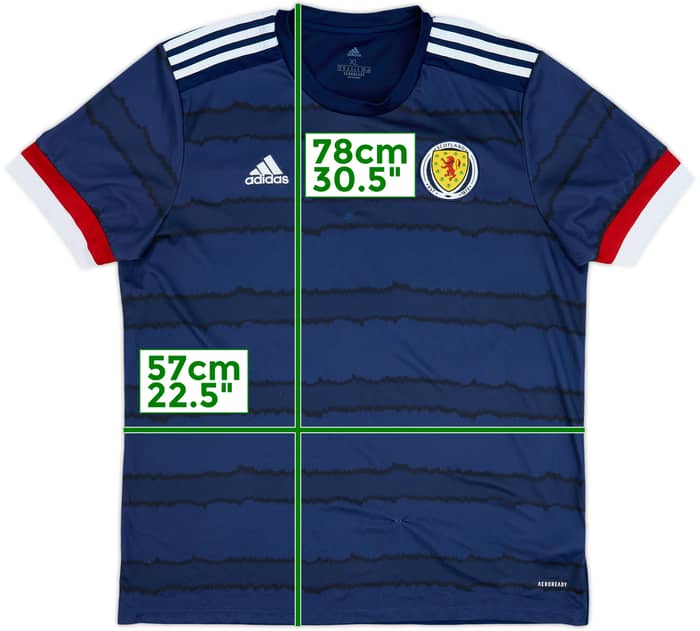 2020-22 Scotland Home Shirt - 4/10 - (XL)