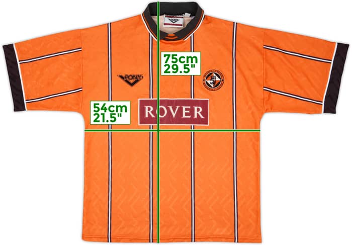 1994-96 Dundee United Home Shirt #12 - 6/10 - (L)