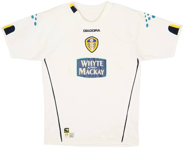 2004-05 Leeds United Home Shirt - 4/10 - (XL.Boys)