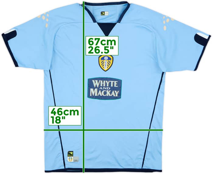2004-05 Leeds United Away Shirt - 5/10 - (L.Boys)
