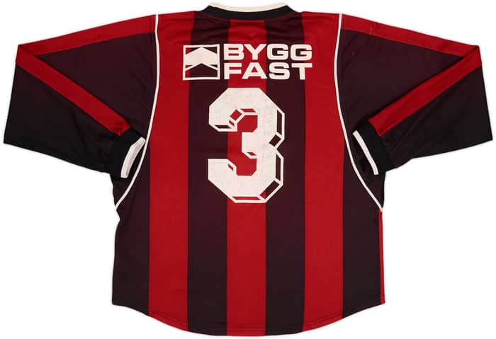 2002-03 Stafsinge IF Home L/S Shirt #3 - 5/10 - (M)