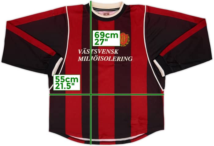 2002-03 Stafsinge IF Home L/S Shirt #3 - 5/10 - (M)