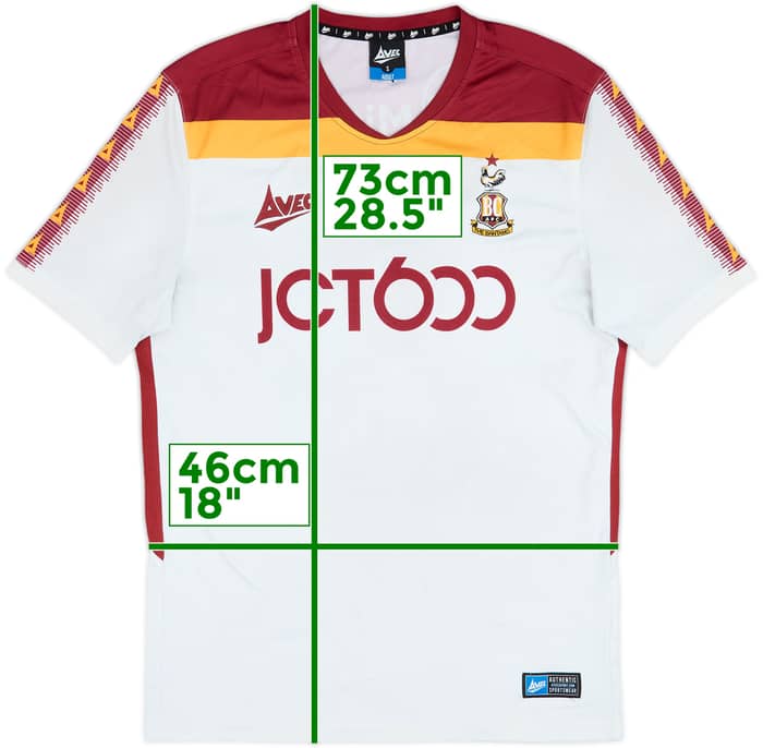 2021-22 Bradford City Home Shirt - 7/10 - (S)