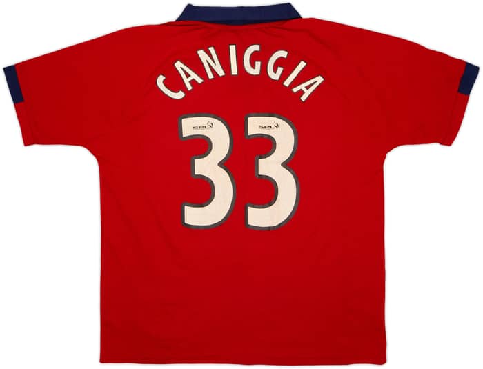 2000-01 Dundee FC Away Shirt Caniggia #33 - 6/10 - (M)