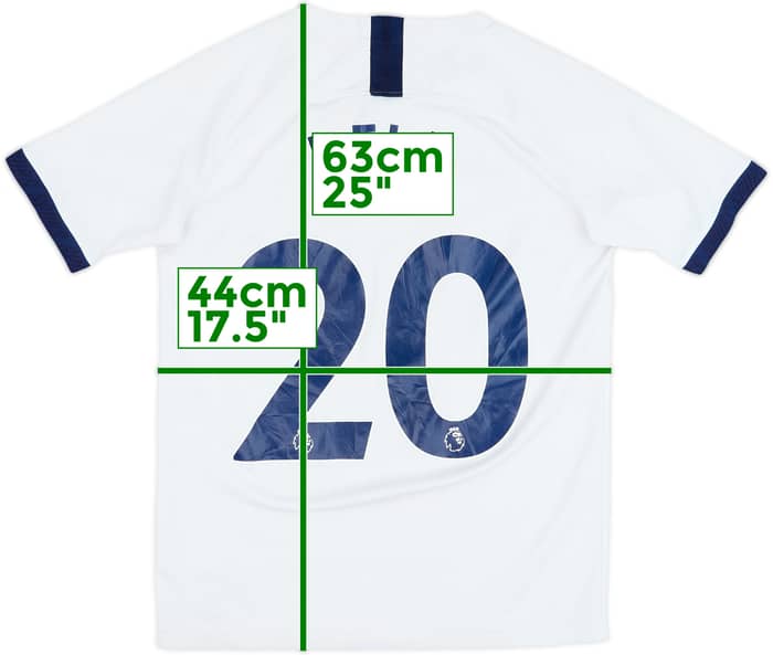 2019-20 Tottenham Home Shirt Dele #20 - 7/10 - (XL.Boys)