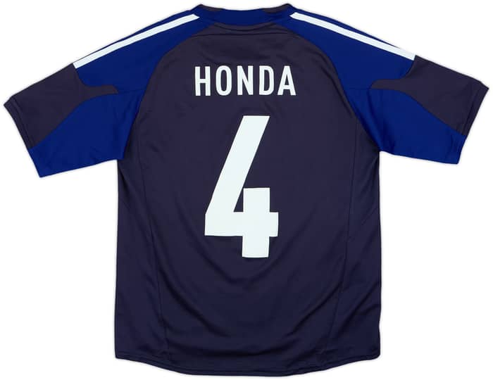 2012-13 Japan Home Shirt Honda #4 - 7/10 - (L.Boys)