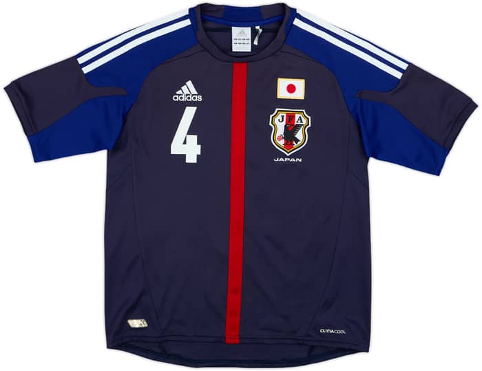 2012-13 Japan Home Shirt Honda #4 - 7/10 - (L.Boys)