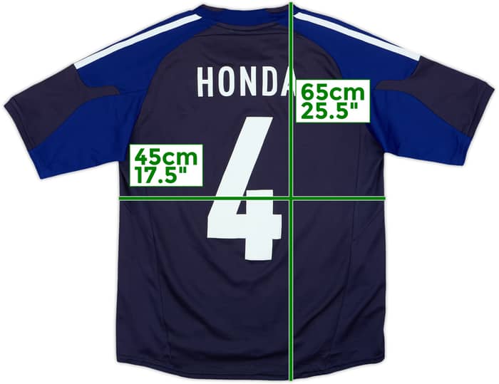 2012-13 Japan Home Shirt Honda #4 - 7/10 - (L.Boys)