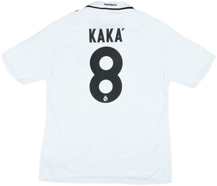 2008-09 Real Madrid Home Shirt Kaka #8 - 6/10 - (L)