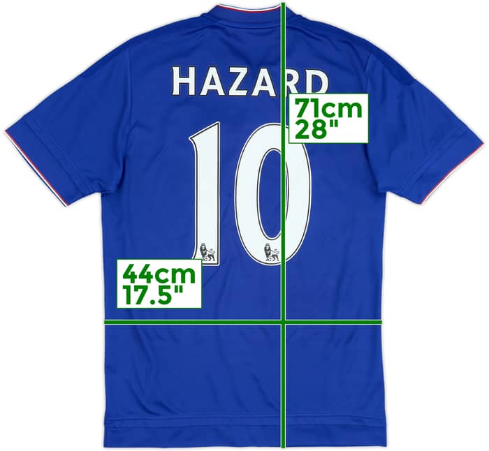2015-16 Chelsea Home Shirt Hazard #10 - 6/10 - (S)