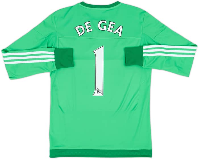 2015-16 Manchester United GK Shirt De Gea #1 - 8/10 - (XL.Boys)