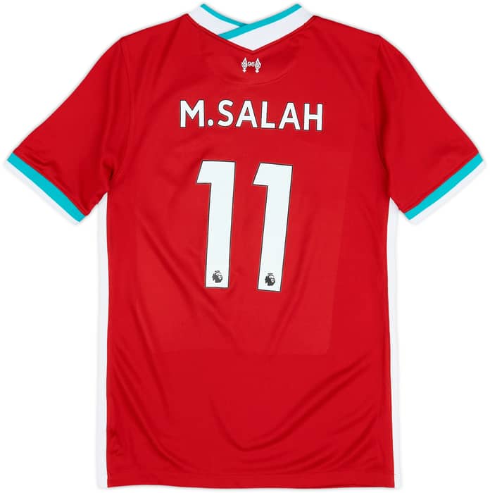 2020-21 Liverpool Home Shirt M.Salah #11 - 9/10 - (M.Boys)