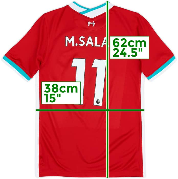 2020-21 Liverpool Home Shirt M.Salah #11 - 9/10 - (M.Boys)