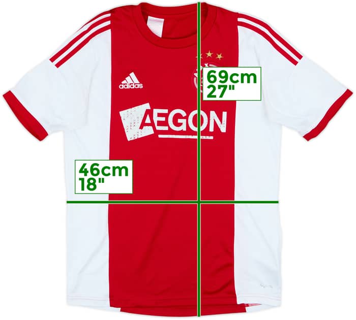 2013-14 Ajax Home Shirt - 5/10 - (XL.Boys)