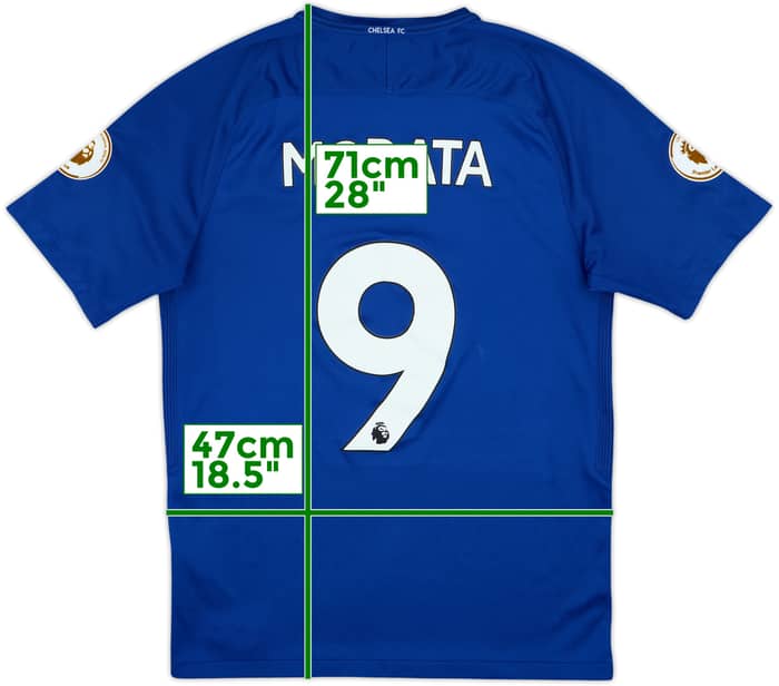 2017-18 Chelsea Home Shirt Morata #9 - 6/10 - (M)