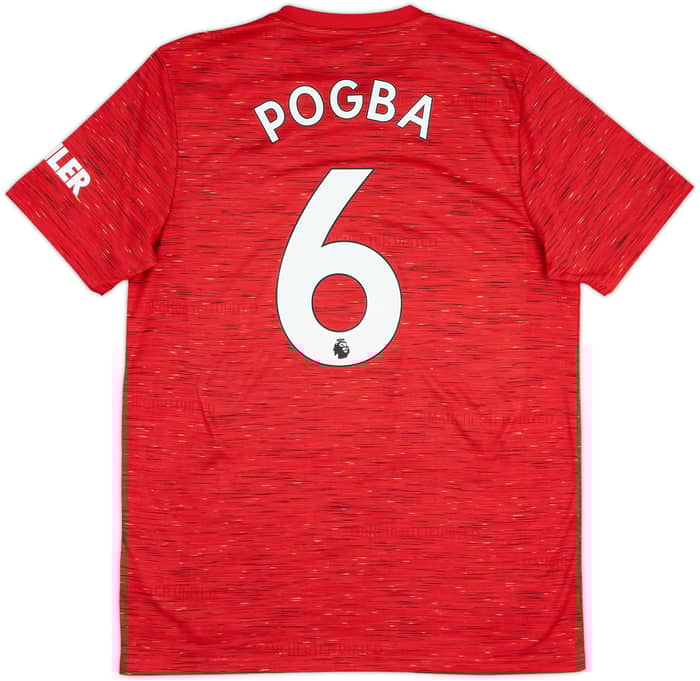 2020-21 Manchester United Home Shirt Pogba #6 - 10/10 - (L)