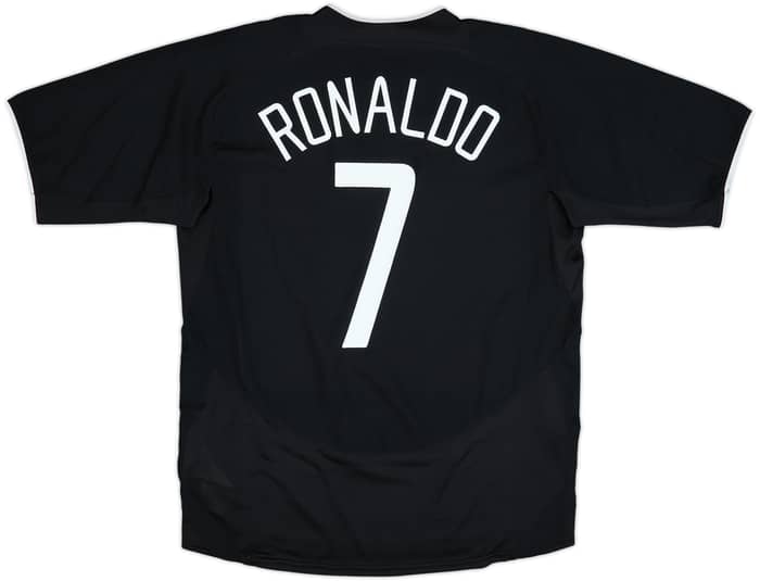 2003-05 Manchester United Away Shirt Ronaldo #7 - 6/10 - (L)