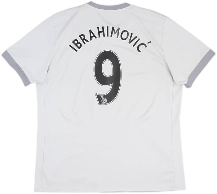 2016-17 Manchester United Third Shirt Ibrahimovic #9 - 6/10 - (XL)