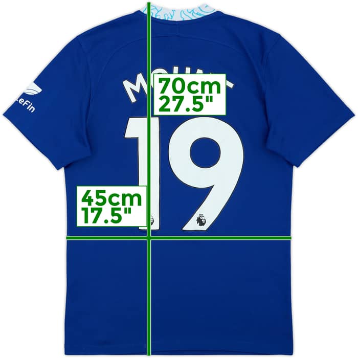 2022-23 Chelsea Home Shirt Mount #19 - 7/10 - (XS)