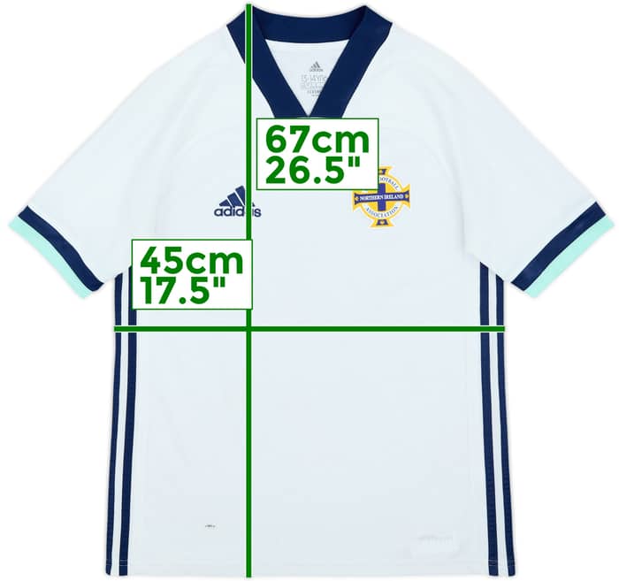 2020-21 Northern Ireland Away Shirt - 5/10 - (L.Boys)