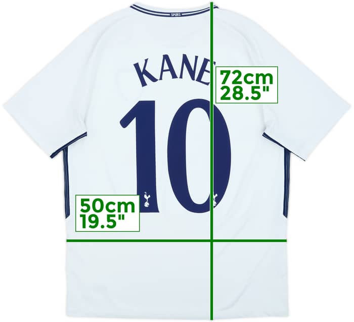 2017-18 Tottenham Home Shirt Kane #10 - 8/10 - (M)