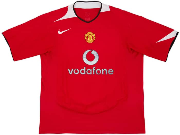 2004-06 Manchester United Home Shirt - 4/10 - (L)