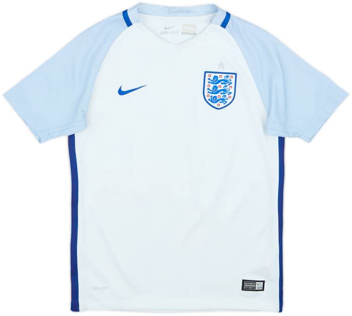 2016-17 England Home Shirt #10 - 6/10 - (M.Boys)