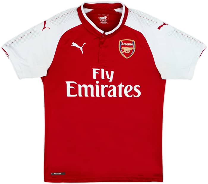 2017-18 Arsenal Home Shirt Lacazette #9 - 5/10 - (S)