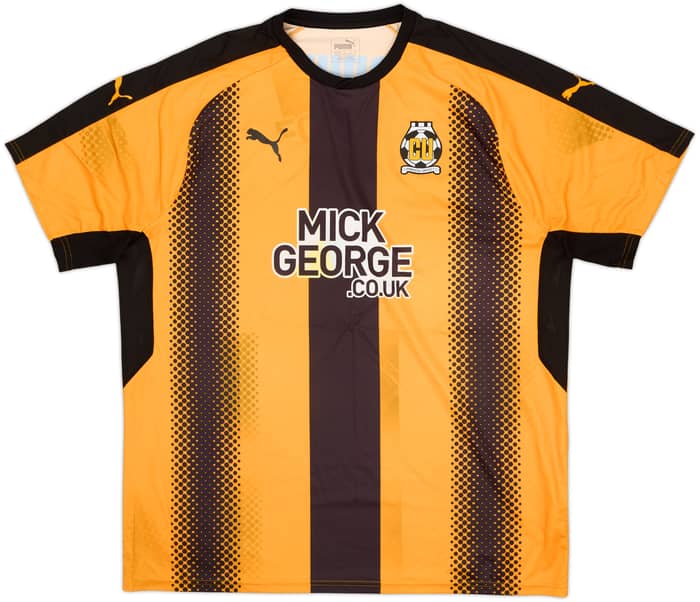 2017-18 Cambridge United Home Shirt - 4/10 - (XXL)