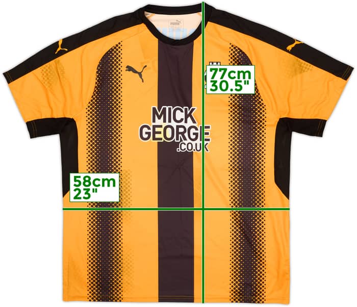 2017-18 Cambridge United Home Shirt - 4/10 - (XXL)