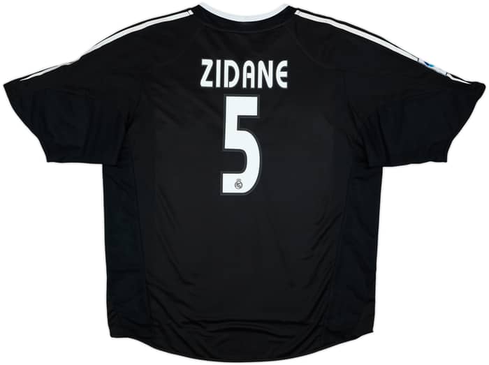 2004-05 Real Madrid Away Shirt Zidane #5 - 7/10 - (XL)