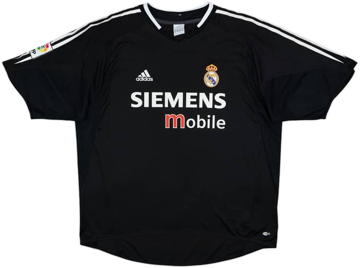 2004-05 Real Madrid Away Shirt Zidane #5 - 7/10 - (XL)