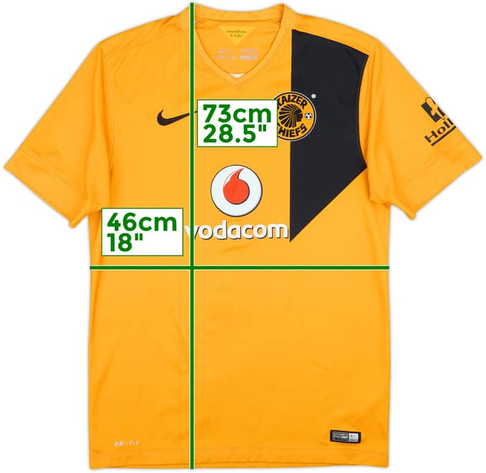 2014-15 Kaizer Chiefs Home Shirt - 7/10 - (S)