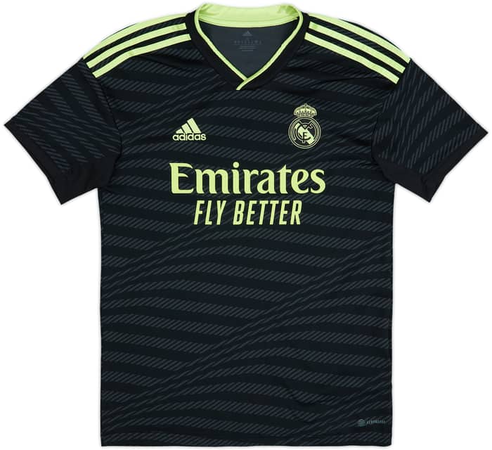 2022-23 Real Madrid Third Shirt Vini Jr #20 - 7/10 - (S)