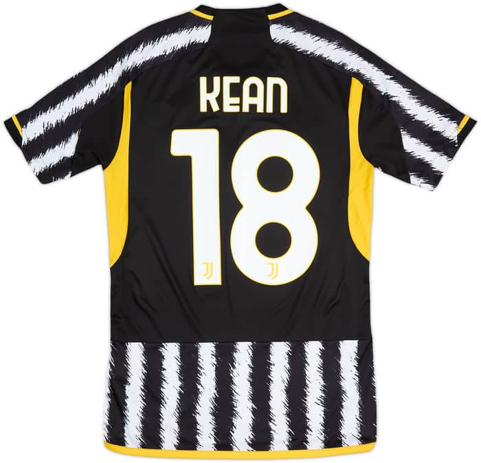 2023-24 Juventus Home Shirt Kean #18 - 10/10 - (S)