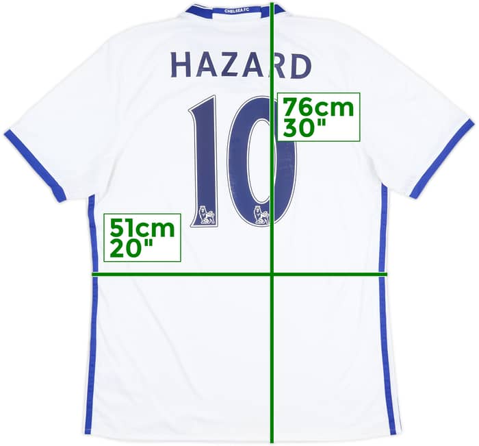2016-17 Chelsea Third Shirt Hazard #10 - 8/10 - (L)