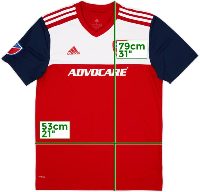 2018-19 FC Dallas Home Shirt - 10/10 - (L)