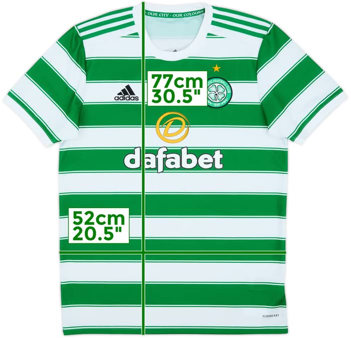 2021-22 Celtic Home Shirt - 10/10 - (M)