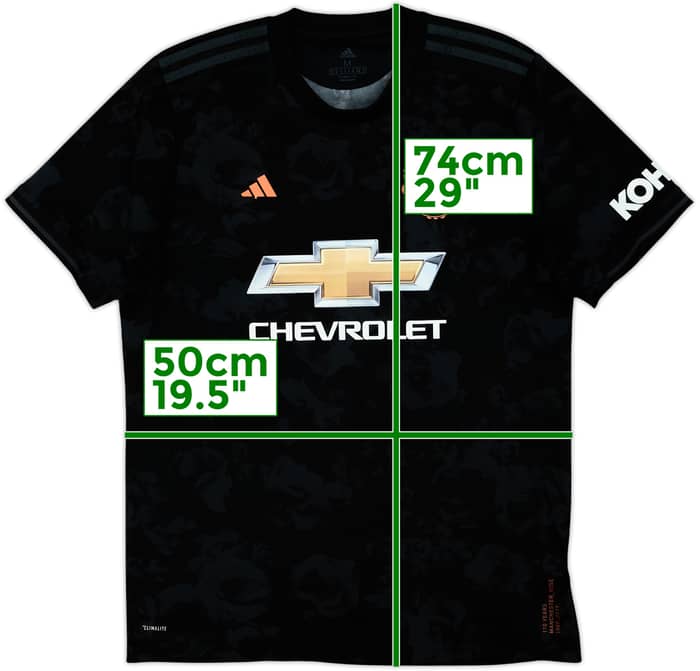 2019-20 Manchester United Third Shirt - 5/10 - (M)
